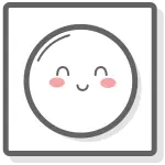 An image of a mochi ball smiling