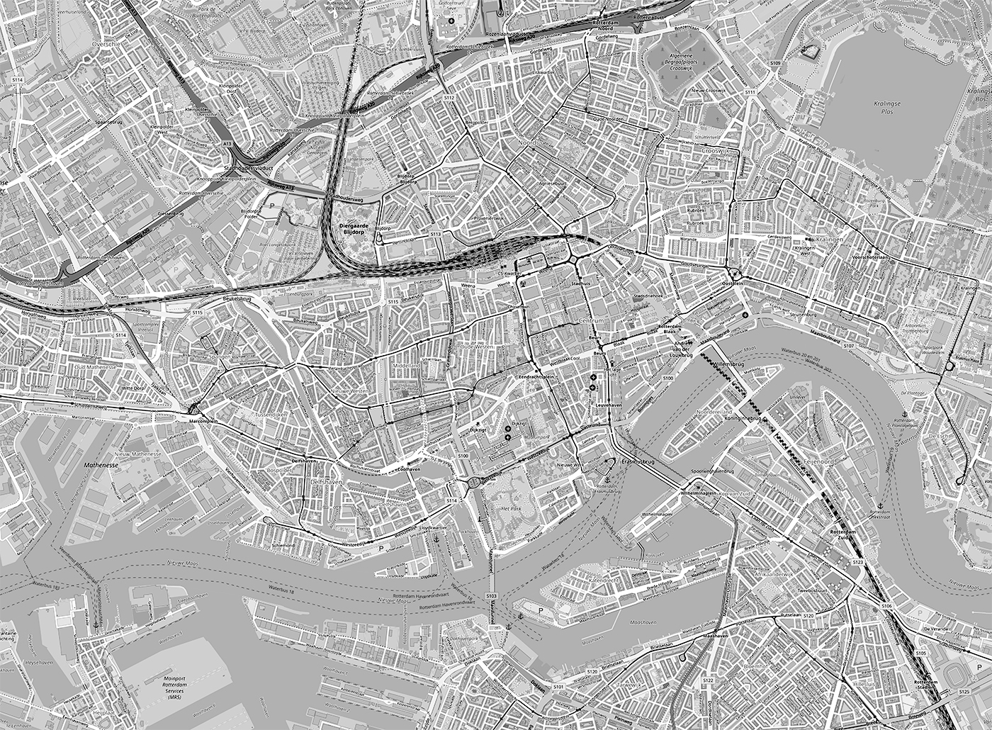 Map of Rotterdam © OpenStreetMap contributors