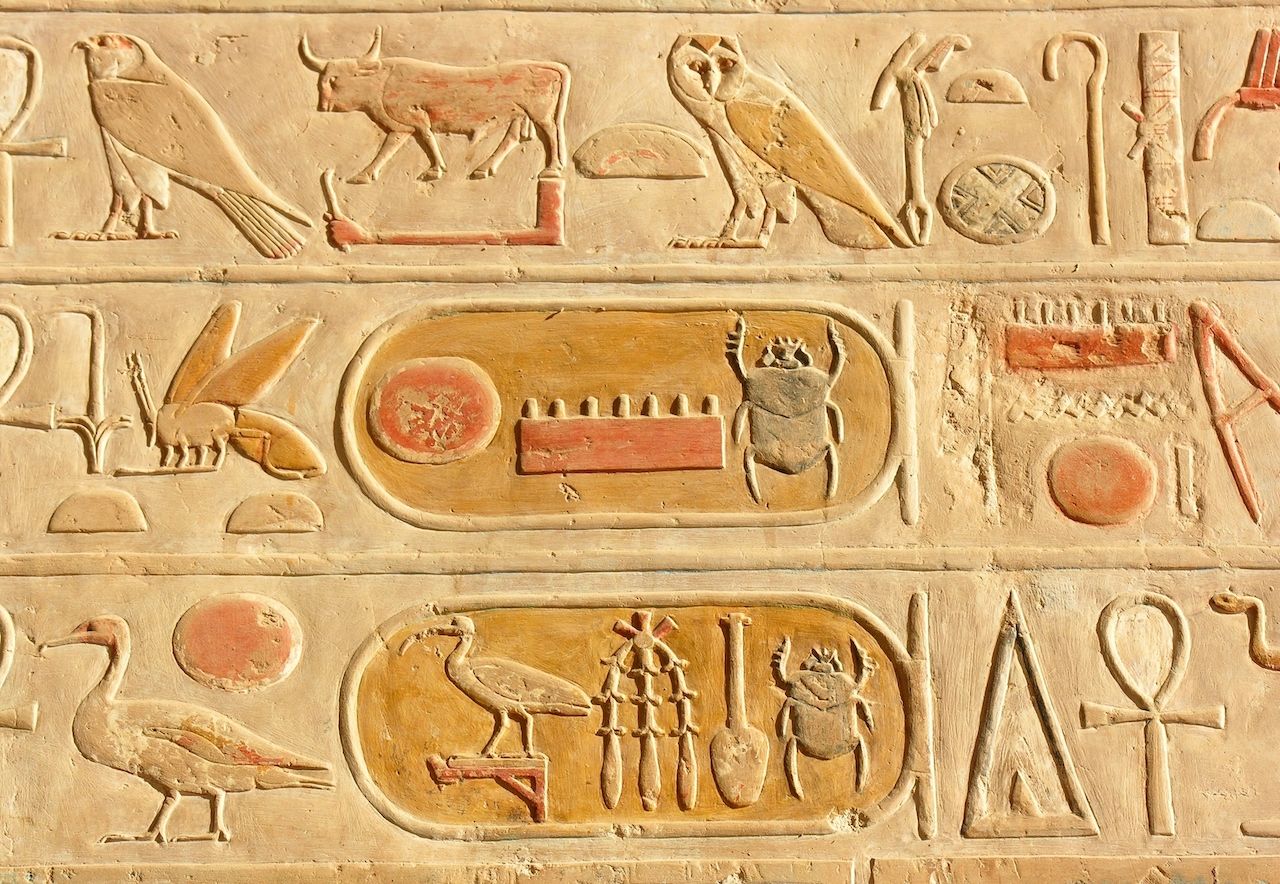 hieroglyphics thing