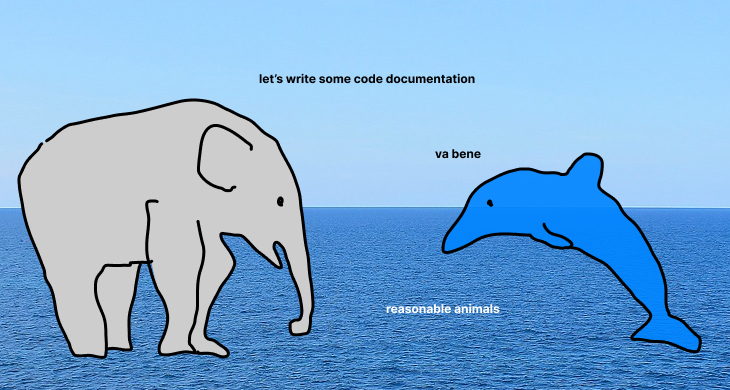 olifanten and dolphin agree on something